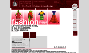 Fashionsystemdesign.unifi.it thumbnail