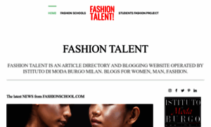 Fashiontalent.com thumbnail