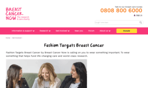 Fashiontargetsbreastcancer.org.uk thumbnail