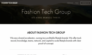 Fashiontechgroup.com thumbnail