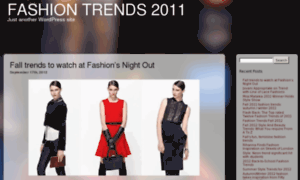 Fashiontrends2011.info thumbnail