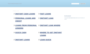 Fast-instant-loans.com thumbnail