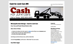 Fast.cashforjunkcarsmn.com thumbnail