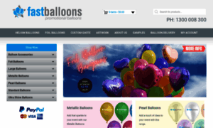 Fastballoons.com.au thumbnail