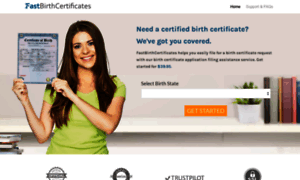 Fastbirthcertificates.com thumbnail