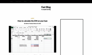 Fastblog.website thumbnail