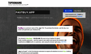 Fastbuy.app thumbnail