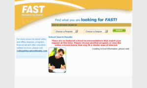 Fastdegreesearch.com thumbnail