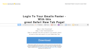 Fasteraccountaccess.com thumbnail