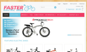 Fasterelectricbikes.com thumbnail