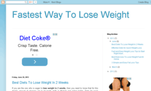 Fastestwaytoloseweighti.blogspot.com thumbnail