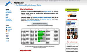 Fastglacier.com thumbnail