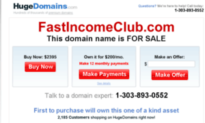 Fastincomeclub.com thumbnail
