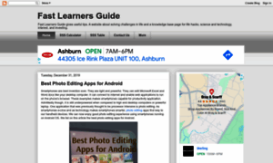 Fastlearnersguide.blogspot.com thumbnail