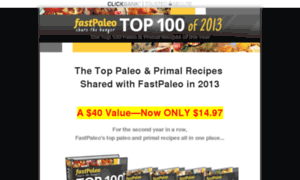 Fastpaleotop100of2013.com thumbnail