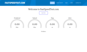 Fastspeedtest.com thumbnail