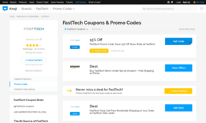 Fasttech.bluepromocode.com thumbnail