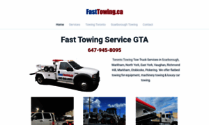 Fasttowing.ca thumbnail