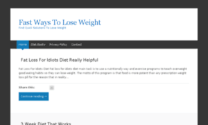 Fastways-toloseweight.com thumbnail
