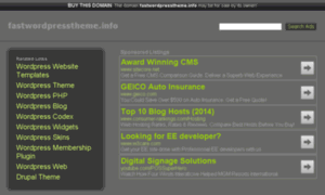 Fastwordpresstheme.info thumbnail