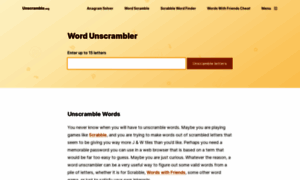 Fastwordunscrambler.com thumbnail