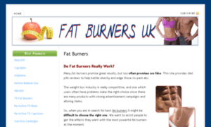 Fat-burners-uk.co.uk thumbnail