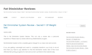 Fatdiminisherreviews.net thumbnail