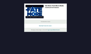 Fate-more-from-bits-to-books.backerkit.com thumbnail