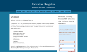 Fatherlessdaughter.info thumbnail