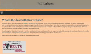 Fathers.bc.ca thumbnail