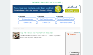 Fathersdaymessages.in thumbnail