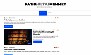 Fatihsultanmehmet.net thumbnail