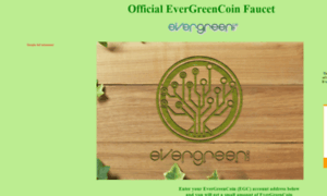 Faucet.evergreencoin.org thumbnail