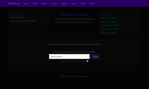 Faucet.neurai.org thumbnail
