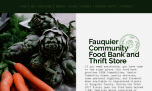 Fauquierfoodbank.org thumbnail