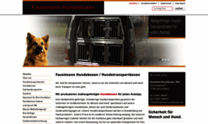 Faustmann-hundeboxen.de thumbnail