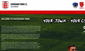 Favershamtownfc.co.uk thumbnail