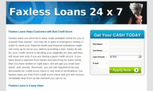 Faxless-loans247.com thumbnail