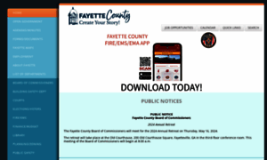Fayettecountyga.gov thumbnail