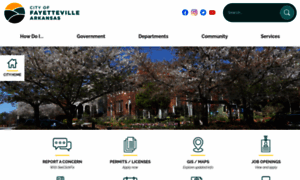 Fayetteville-ar.gov thumbnail