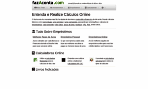 Fazaconta.com thumbnail