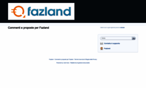 Fazland.uservoice.com thumbnail