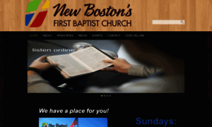 Fbcnewboston.com thumbnail