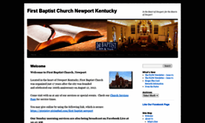 Fbcnewportky.wordpress.com thumbnail