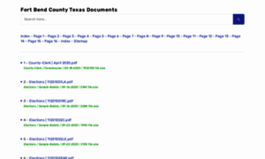Fbcwebser.fortbendcountytx.gov thumbnail