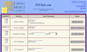 Fccinfo.com thumbnail