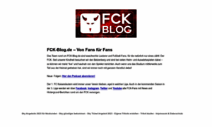 Fck-blog.de thumbnail