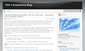 Fdatransparencyblog.fda.gov thumbnail