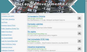Fearcapitalinvestments.com thumbnail