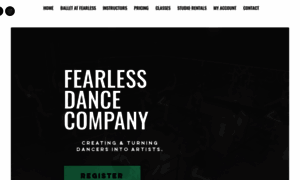 Fearlessdancecompany.com thumbnail